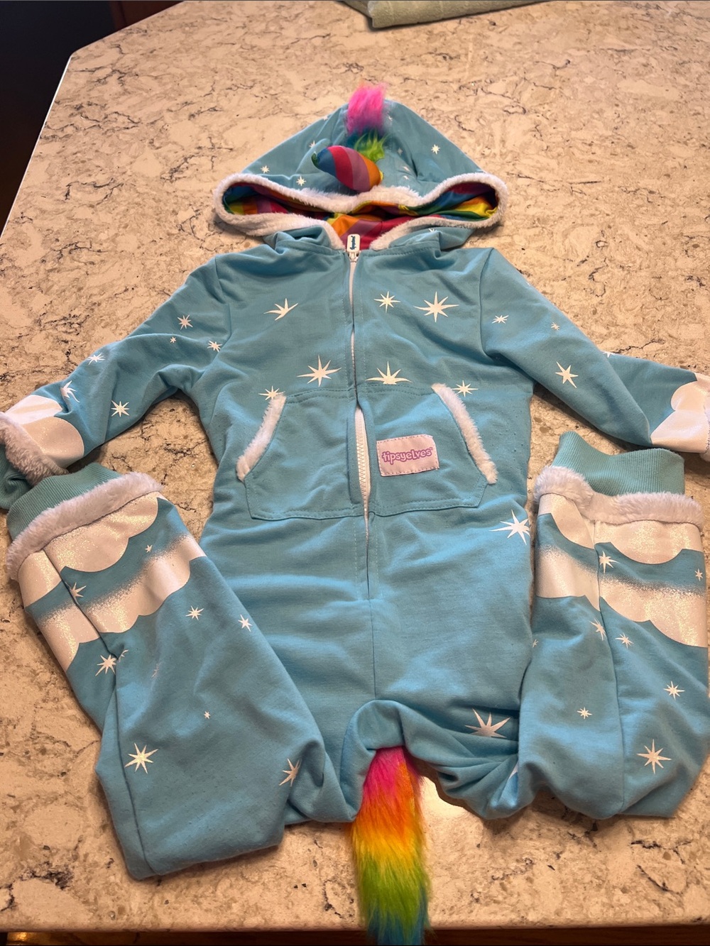 Unicorn costume by Tipsy Elves. Size S